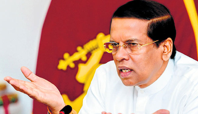 srilankanpresidentmaithripalasrisenaagreestoconsiderconveningofparliamentsessionatanearlydate