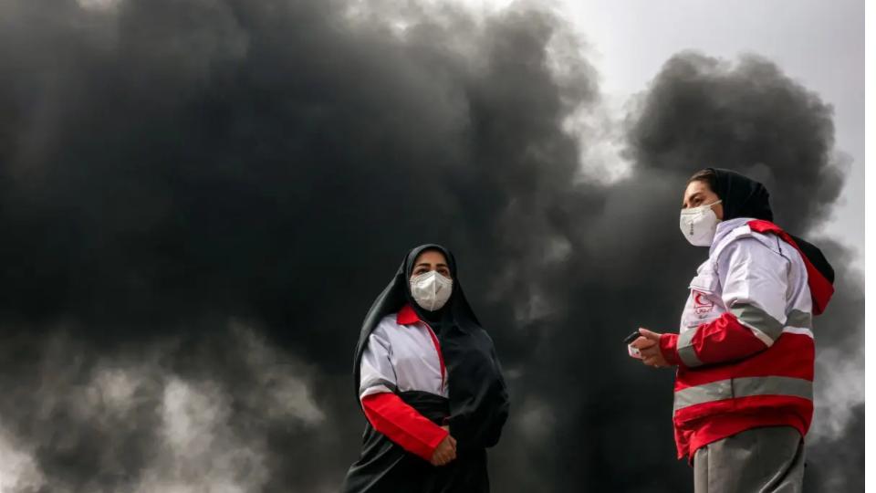 Black Acid Rains In Iran After US Bombs On Oil Depot