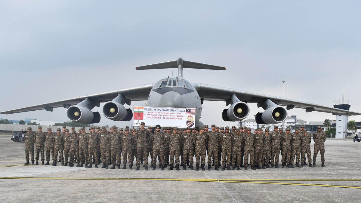India-Malaysia joint military Exercise Harimau Shakti 2022 begins in Malaysia