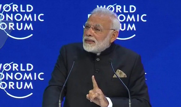 intwentyyearsindiasgdpisoversixtimes:modiatwefindavos