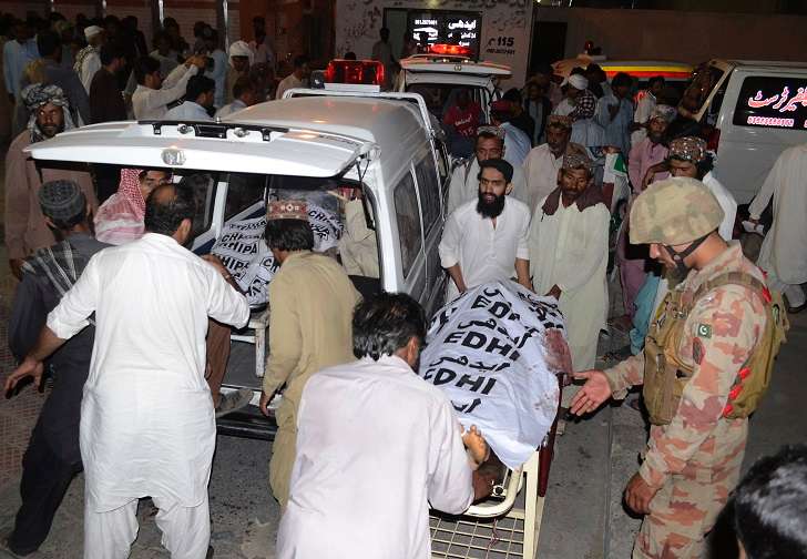 133peoplekilledover200injuredintwinelectionrelatedblastsinpakistan