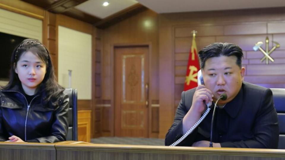 North Korea Leader Kim Jong Un Watches Cruise Missile Tests With His Daughter