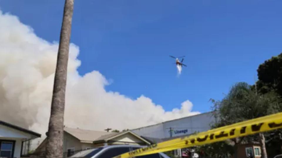 Two pilots killed in helicopter crash fighting wildfire in California