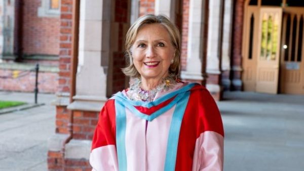 hillaryclintonappointedasnewchancellorofqueensuniversitybelfastinireland