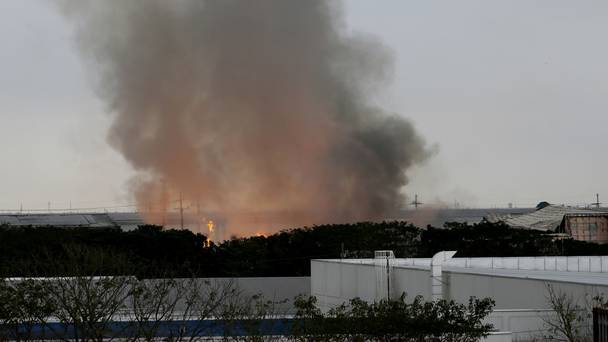 120workersinjuredinphilippinesfactoryfire