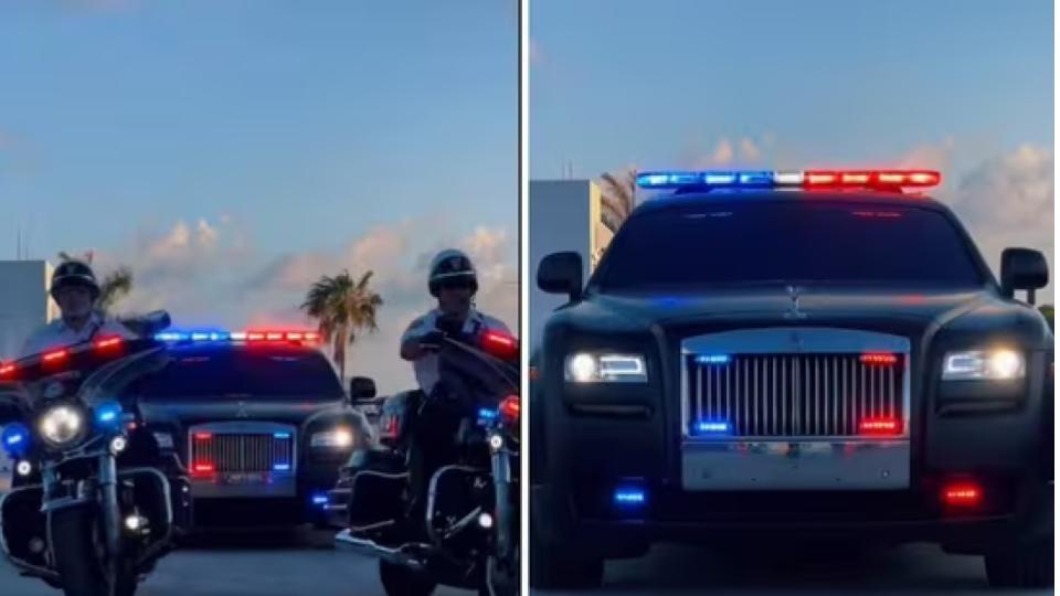 Miami Police’s ‘world’s first’ Rolls-Royce cop car sends internet in frenzy