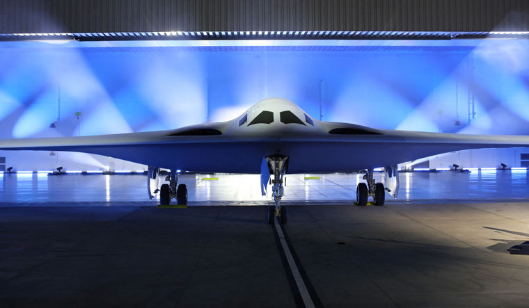 US unveils its newest nuclear stealth bomber, the B-21