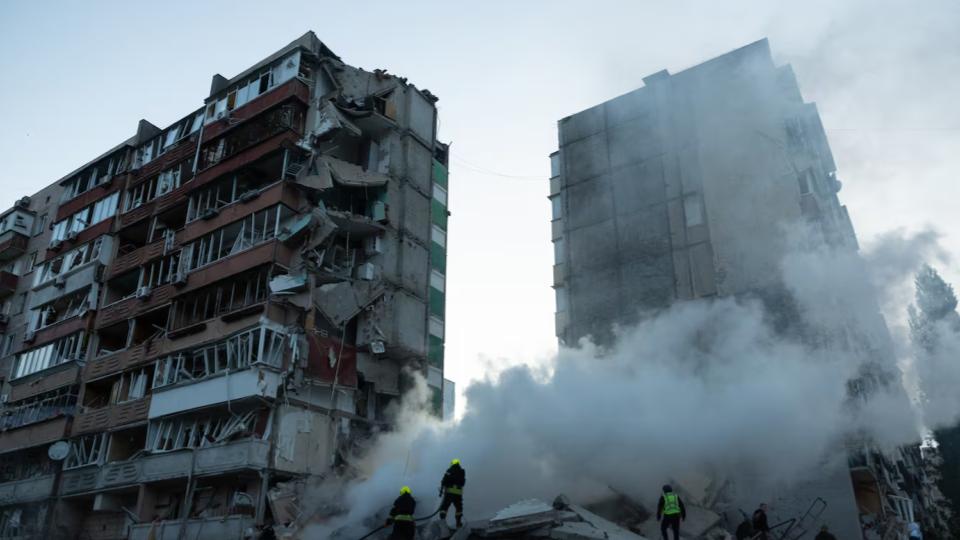russiahitskyivwithdronesandballisticmissilesfourinjured