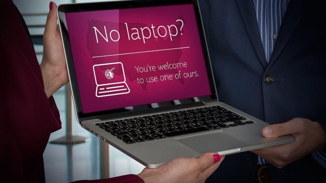 laptopban:qatarairwaystoloanlaptopsduringflights