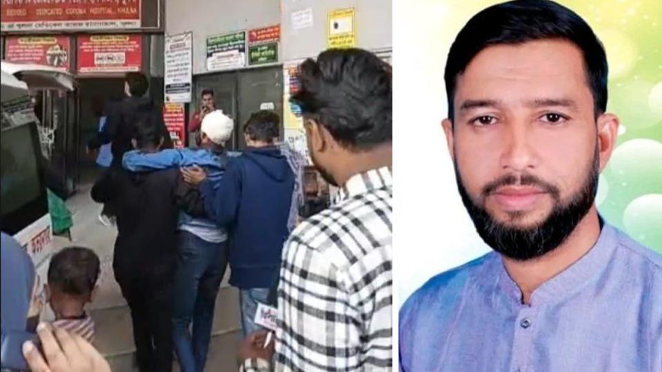 Bangladesh Student Leader Motaleb Shikder Shot in Head