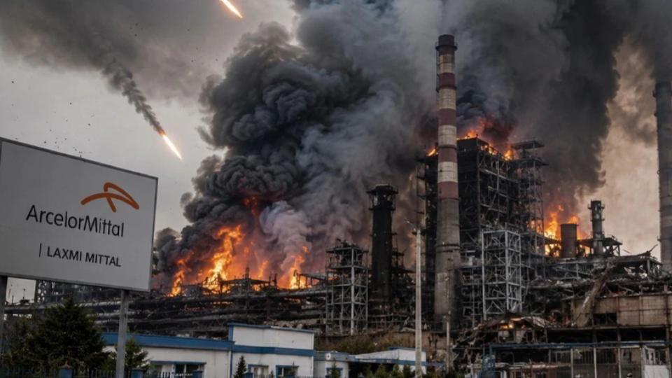 Russian Missile Strike Hits ArcelorMittal Plant in Ukraine, 2 killed