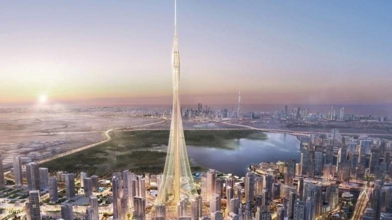 dubaibeginsbuildingworldstallesttower