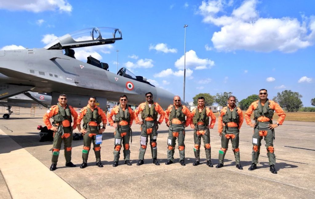 Indian Air Force contigent to participate in Excercise Pitch Black in Australia