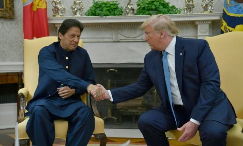 imrankhantrumpdiscussafghanpeaceprocesskashmirduringtelephonicconversation