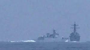 US Navy shows Chinese warship