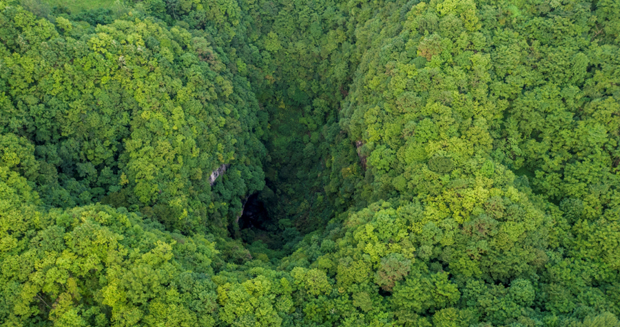 worldsbiggestclusterofsinkholeswowsgeologists