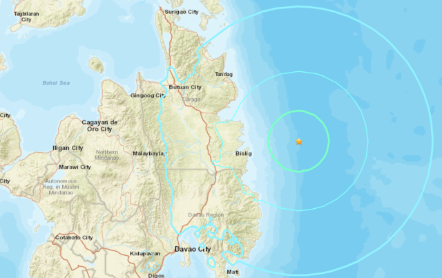 7.6 magnitude earthquake strikes southern Philippines; tsunami warning issued