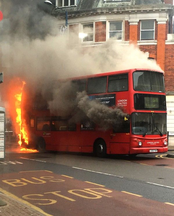 alondonbushasburstintoflamesinkingston