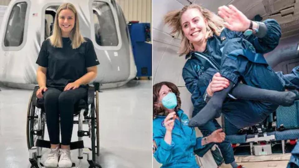 German Engineer Michaela Becomes First Wheelchair User To Go Into Space
