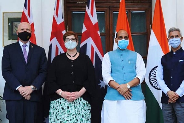 indiaaustraliaturndowncriticismonquadsayitreflects‘globalisation’