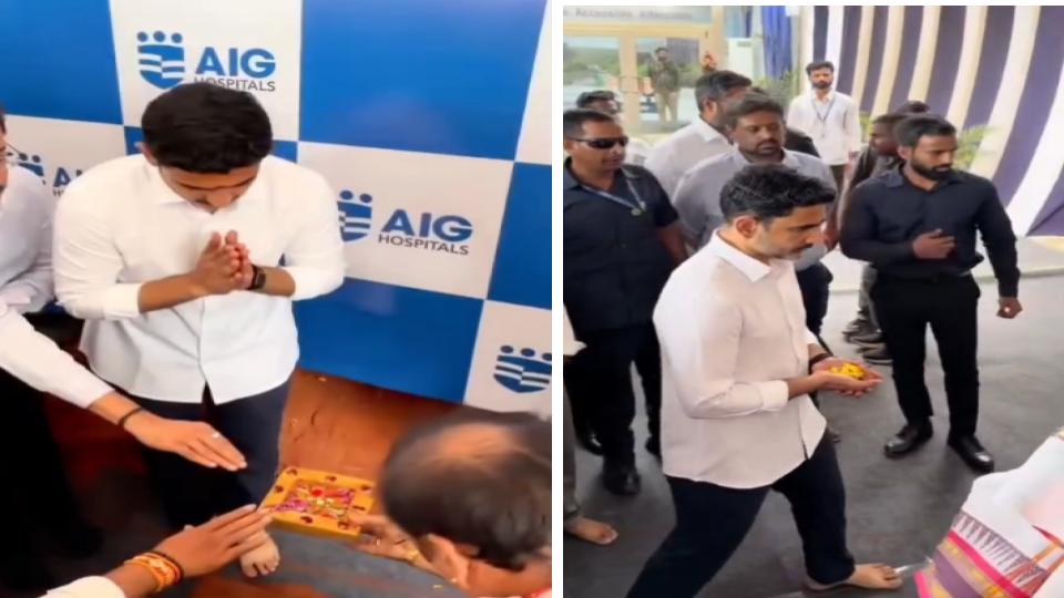 Lokesh Lays Foundation Stone For 1,000-bed Private Hospital