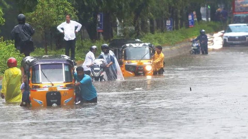Heavy Rains in Telangana for Next Three Days