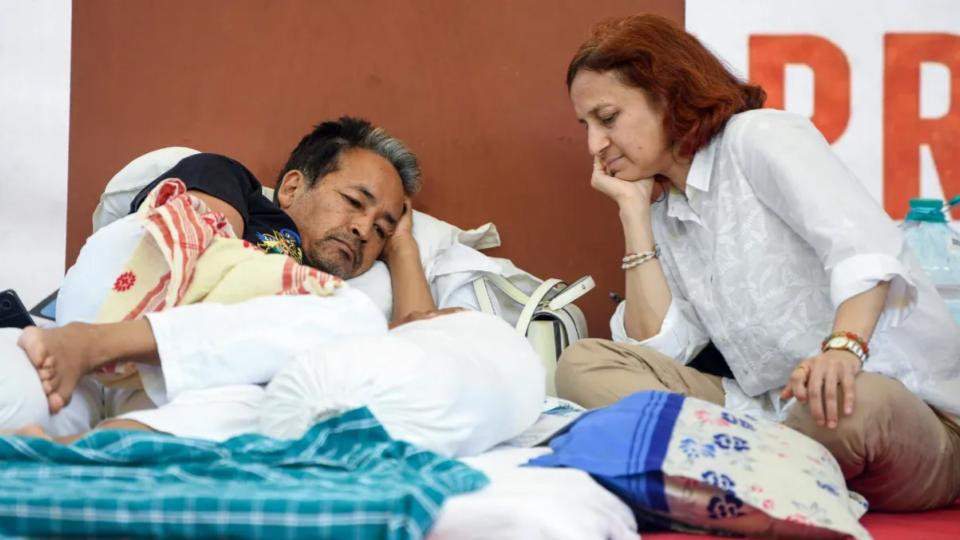 Wangchuk Hospitalised, Wife Says No Treatment Without Her Consent
