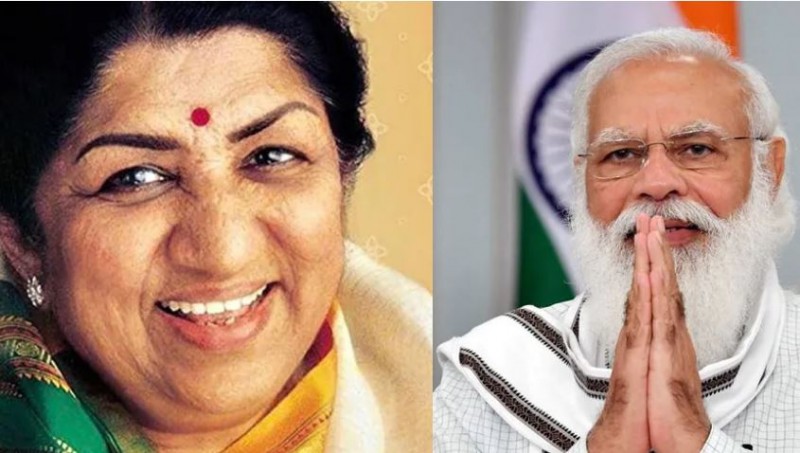 pmnarendramoditobehonouredwithfirsteverlatadeenanathmangeshkarawardm