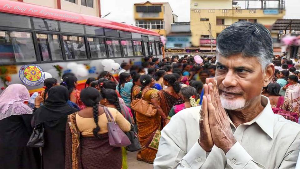 chandrababunaidupledgesfreebustravelforwomeninandhrapradesh