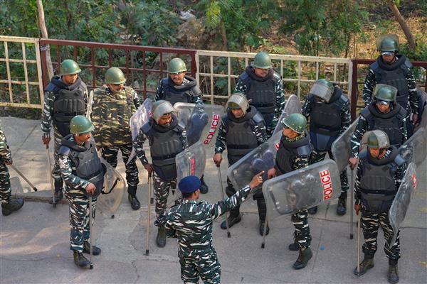 bharatbandh:delhipoliceonhighalertsecuritybeefedup