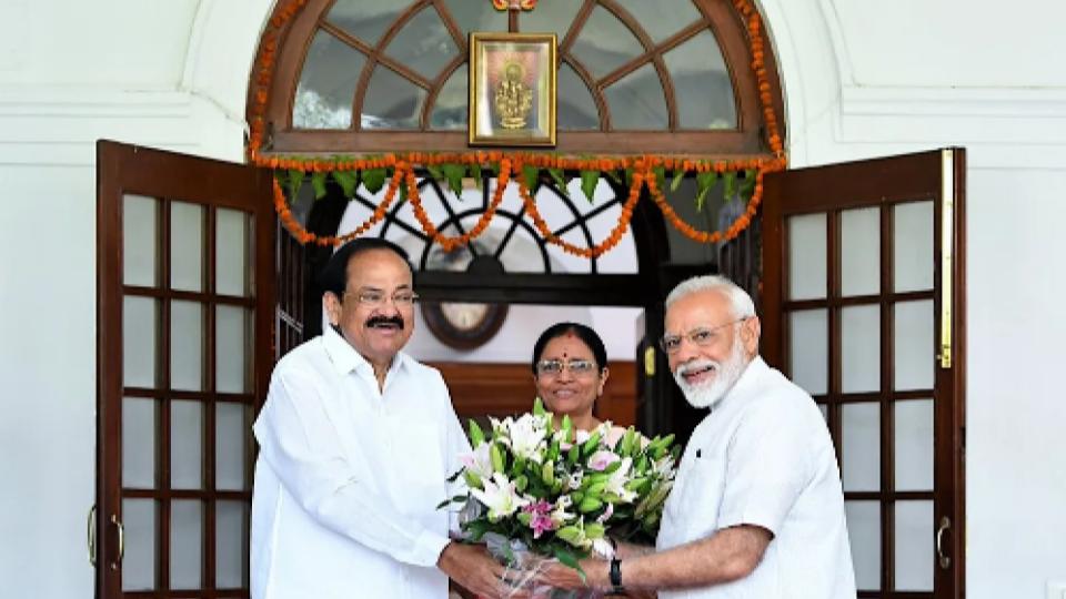 PM Modi greets ex-Vice President Venkaiah Naidu on his birthday