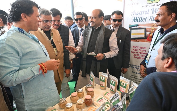 lsspeakerombirlainauguratestwodayagriculturefairexhibitioninrajasthanskota