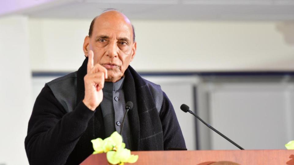 Rajnath Singh accuses LDF of betraying Lord Ayyappa
