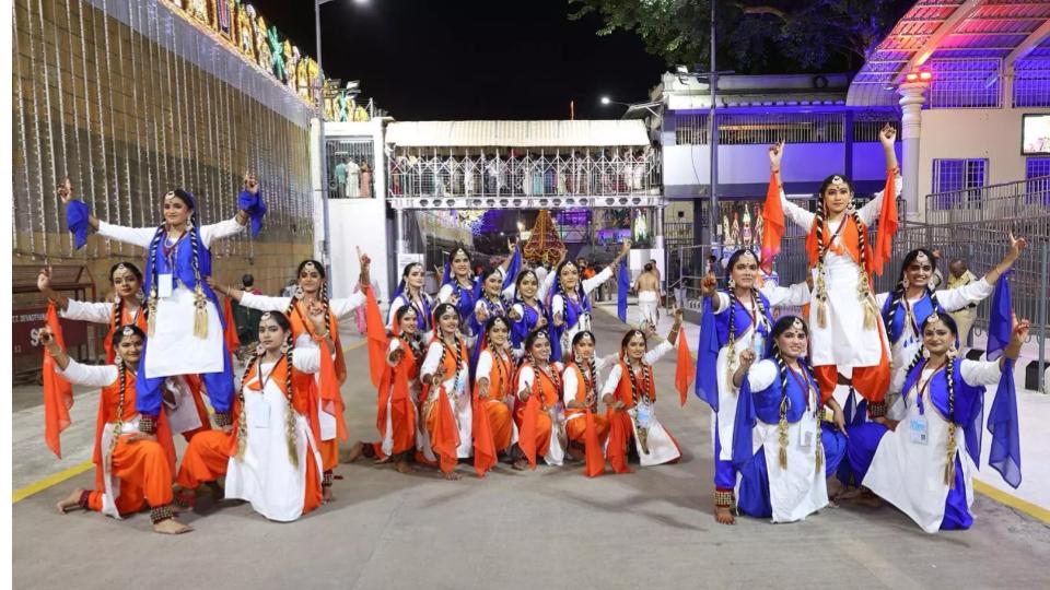 500 Artistes Perform Multiple Dance Forms in Tirumala