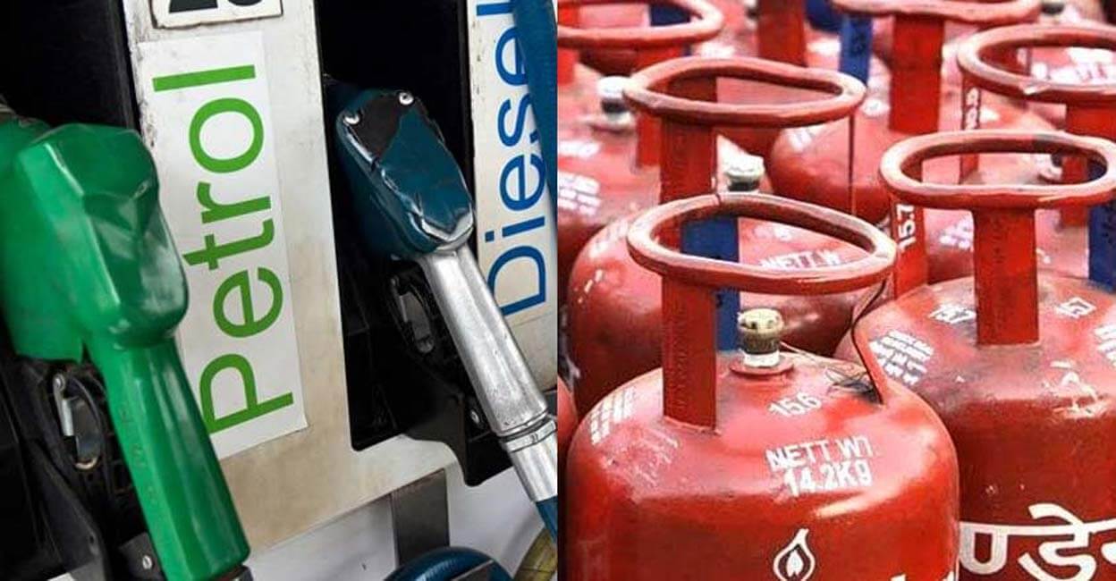 Centre slash excise duty on petrol and diesel, LPG price reduced by Rs 200  per cylinder.