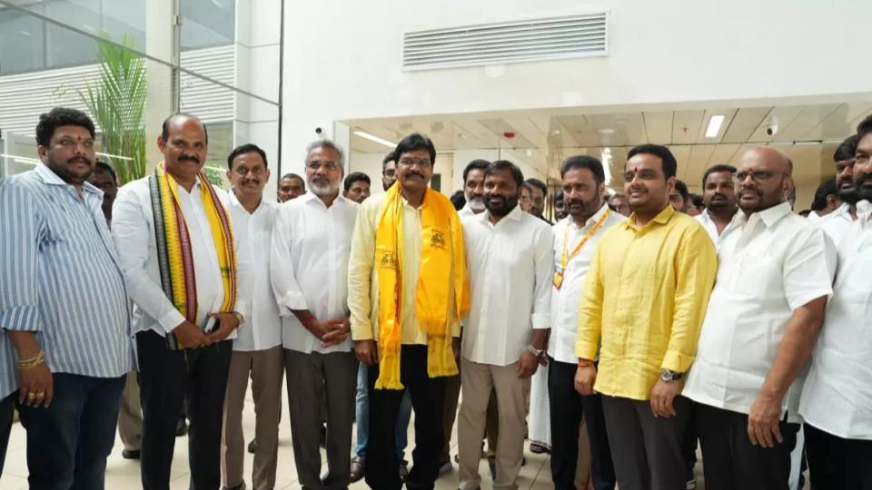 TDP Rajya Sabha Candidates File Nominations