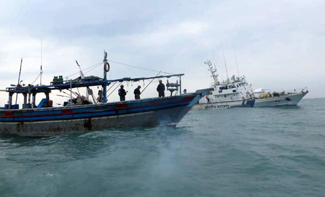 indiancoastguarddetains5srilankanfishermen