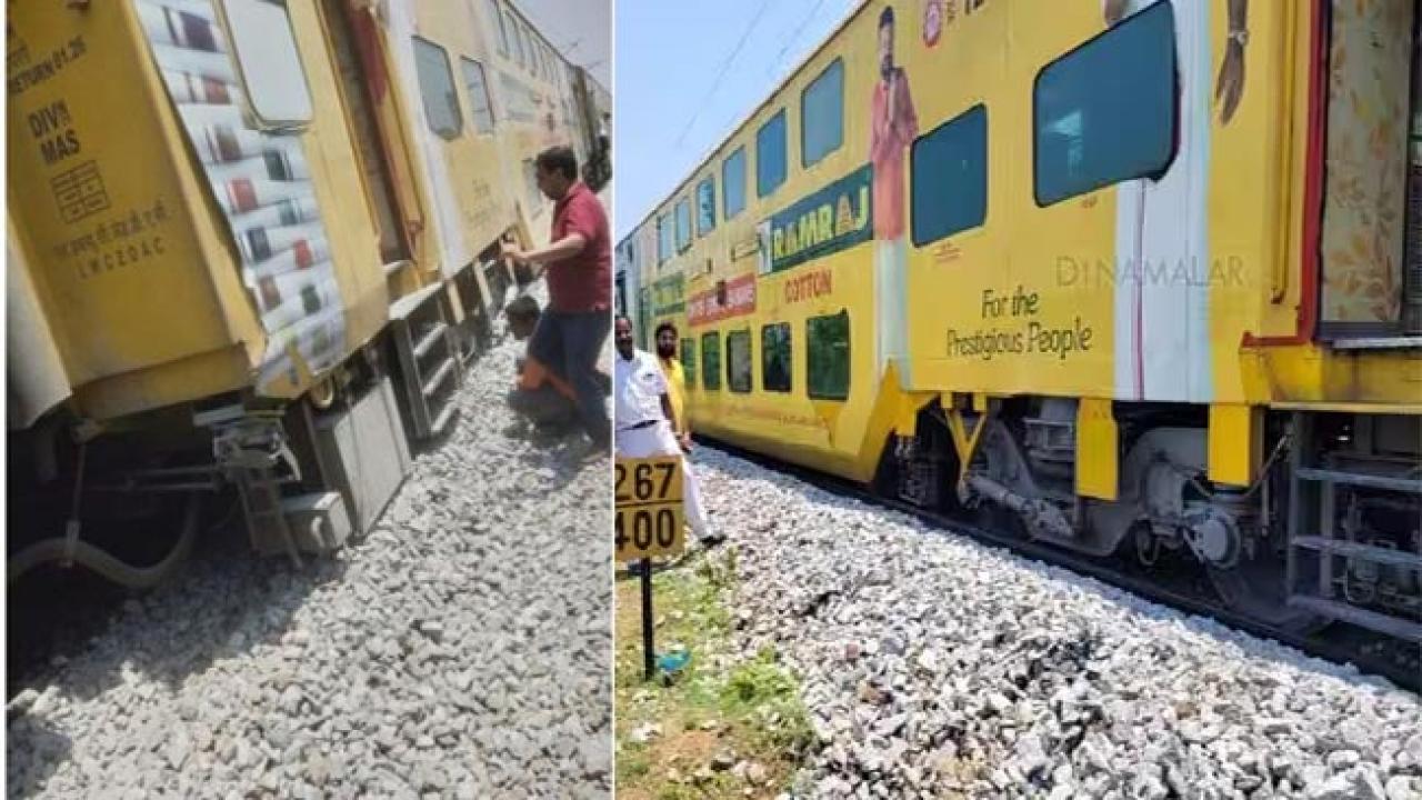 chennaibengalurudoubledeckertrainderailsinchittoor