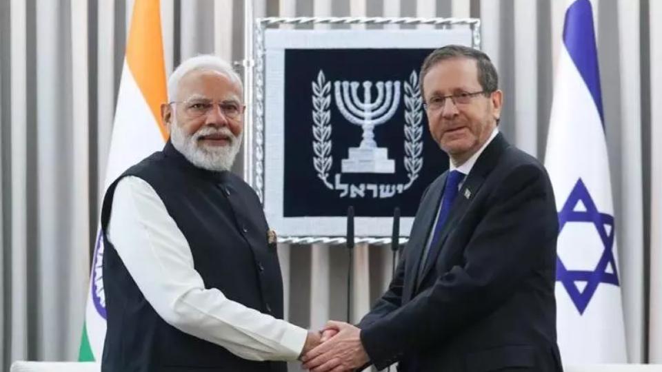 PM Narendra Modi Meets Israel President Herzog