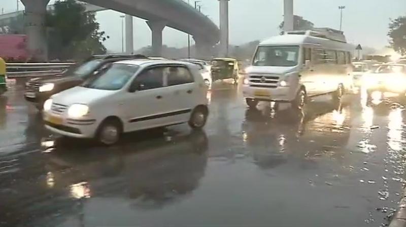 heavyrainlashdelhitrafficjamduringrushhour