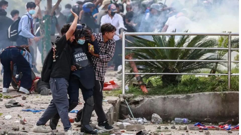 Gen Z protests in Nepal’s Bara district, 10 injured
