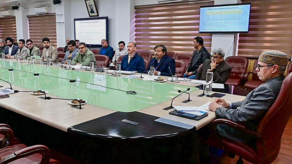 Omar Abdullah Chairs Jammu and Kashmir Pre-Budget Meet 