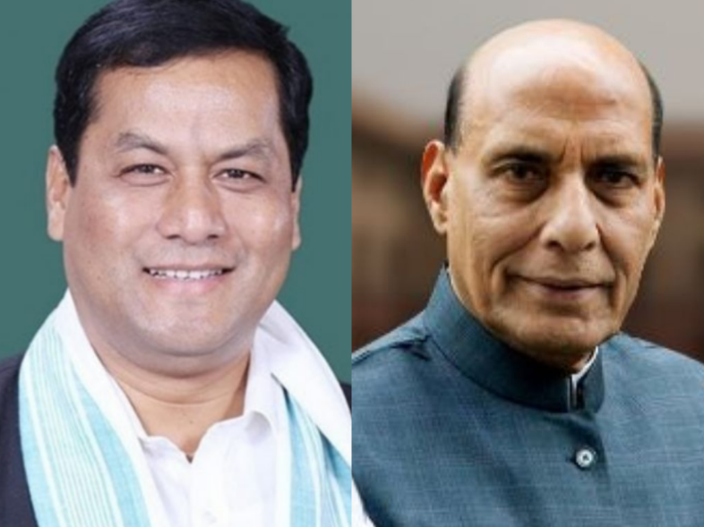 rajnathsinghsarbanandasonowalreviewsecurityscenarioinassam