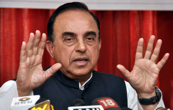 appointahinducminjkonlymuslimsascmswontbetolerated:rajyasabhampsubramanianswamy