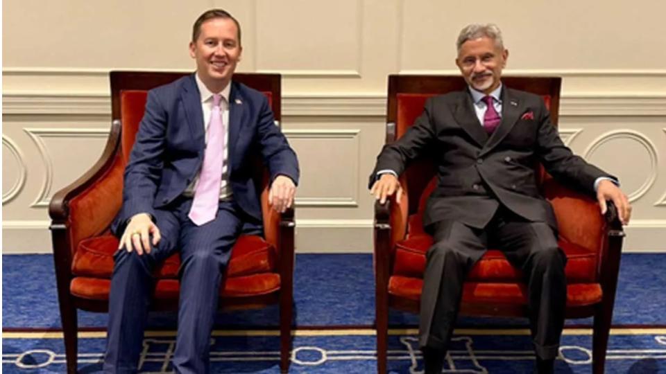 EAM Jaishankar meets US ambassador Sergio Gor