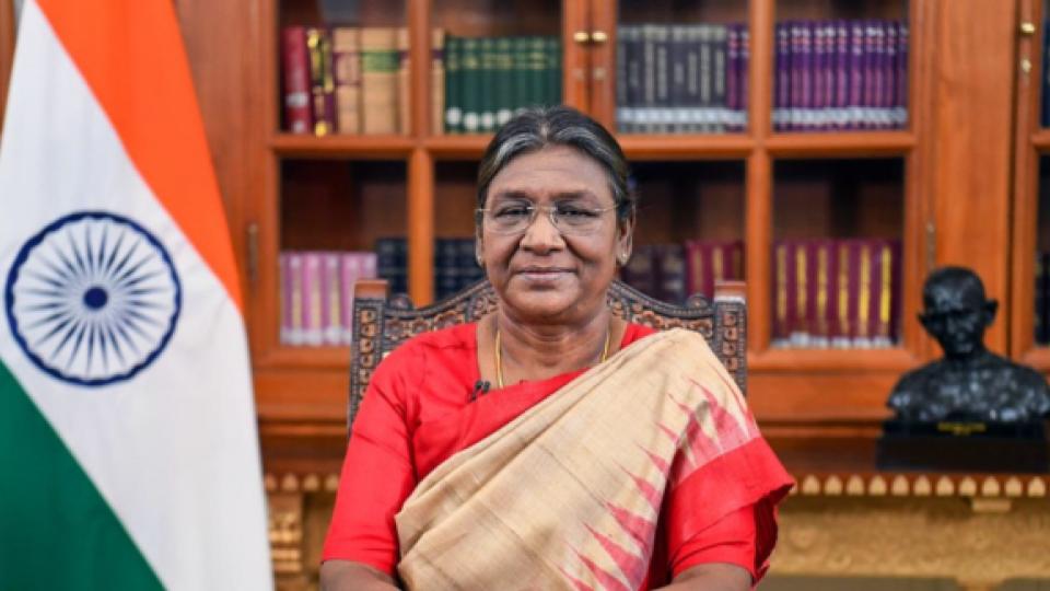 President Murmu Extends Greetings To People On Eve Of Christmas