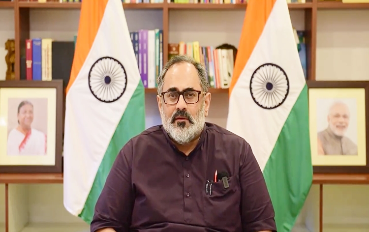 unionministerrajeevchandrasekharaddresses1stindiajapanskillconnectconference