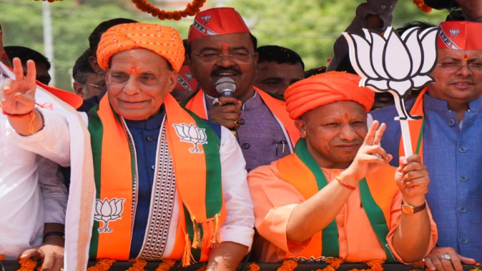lspollsrajnathsinghfilesnominationfromlucknowseat