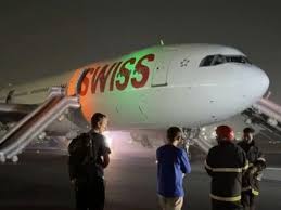 4 passengers, 1 crew member injured as Swiss flight aborts takeoff due to an engine issue at Delhi