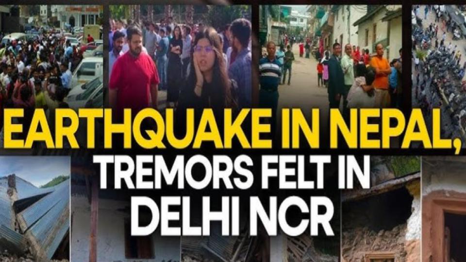 tremorsfeltindelhincrotherstatesafter64magnitudeearthquakehitsnepal